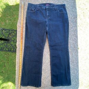 NYDJ Bootcut Dark Blue Denim Jeans Boot Cut size 18 18w 18p